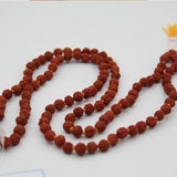 Original Certified 5 Mukhi Rudraksha Mala (yellow packaging)