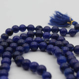 Original Blue Sulemani Hakik (Hakeek) Round Stone Japa Mala