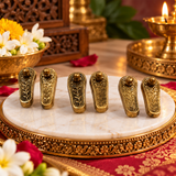 3 Pcs Shri Laxmi Charan Paduka ( लक्ष्मी चरण पादुका )