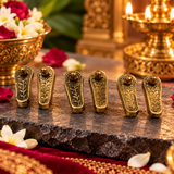3 Pcs Shri Laxmi Charan Paduka ( लक्ष्मी चरण पादुका )