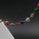 Original Navratan Crystal Tiny Stone Multicolor Mala