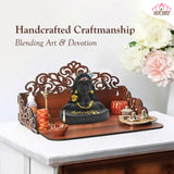 Adiyogi Shiva Statue with 5mm Rudraksha Mala