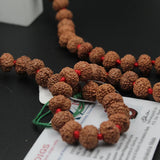 Original Certified 8 Mukhi Big Size 108 Beads Rudraksha Nepali Mala for Men and Women (59.14 G)