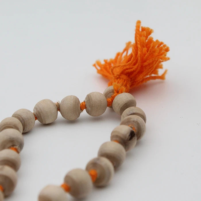 Original Tulsi Wooden 108 Beads Pooja Mala For Men And Women