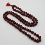 Original Neck Red (Lal) Chandan Japa Mala 108 Beads for Men Women