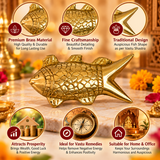 Brass Fish Vastu