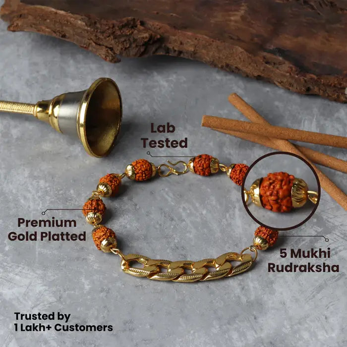 Brown Rudraksha Bracelet