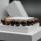 Brown Crystal Gem Stone Aesthetic Bracelet