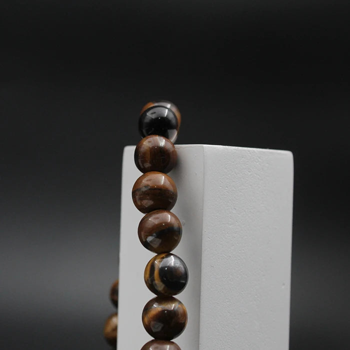 Brown Crystal Gem Stone Aesthetic Bracelet