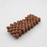 Brown Multiline Rudraksha Stretchable Bracelet