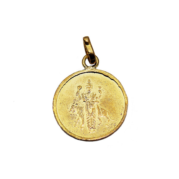 Premium Quality Shri Buddh Yantra Locket/Pendant – Gold Plated Yantra | Metal Yantra Engraved Pendant To Protect | श्री बुद्ध यंत्र लॉकेट