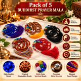 Buy Pack of 5 BUDDHIST PRAYER MALA