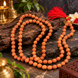 Certified 4 Mukhi 108 Beads Rudraksha Mala