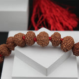 Certified Nepal 9 Mukhi 108 Beads Rudraksha Mala