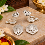Combo of Naag Nagin Kachua Machh Set of Silver