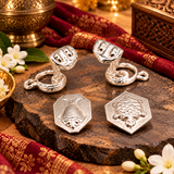 Combo of Naag Nagin Kachua Machh Set of Silver