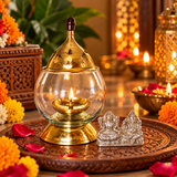 Diwali Combo Pack Of Parad Lakshmi Ganesh And Akhand Diya