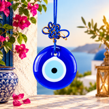 Evil Eye Protection Good Luck Positivity Prosperity Metal Door/Wall Hanging Gifting