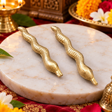 Gold Naag Nagin Pair for Kaal Sarp Dosh and Vastu l Naag Nagin Ka Joda Big