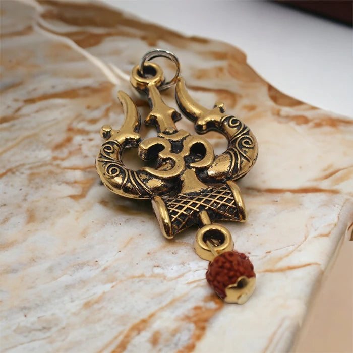 Gold Plated Mahakal Locket