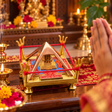 Golden Vastu Dosh Nivaran Pyramid Yantra