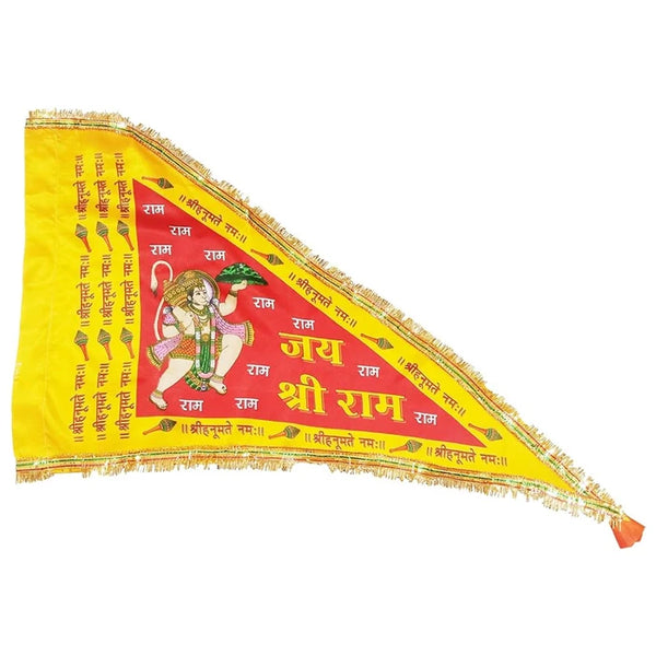 Hanuman Ji Flag Big Size - Red Hanuman Ji Jhanda