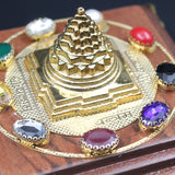 Maha Meru Shree Yantra with Chowki