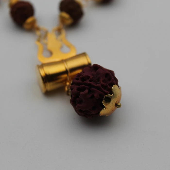 Tabiz Damru Trishul Locket