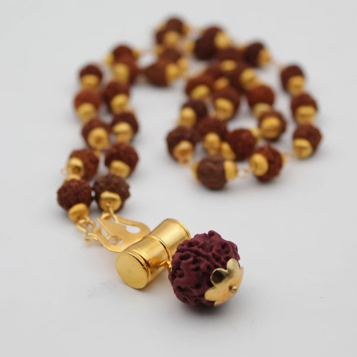  Rudraksha Damru Trishul Locket 