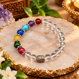 Multicolor Sphatik Bracelet