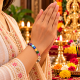 Multicolor Sphatik Bracelet
