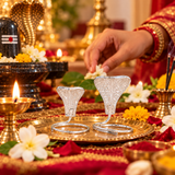 Nag Nagin Joda Silver Plated For Kaal Sarp Dosh