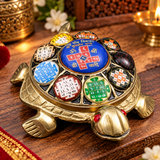 Navgrah Yantra Original l Metal Kachua Feng Shui Vastu