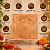 Original Energized Copper Hanuman Yantra
