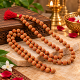 Original Handcrafted Chandan Japa Mala Small 108 Beads (8mm)