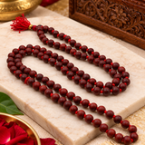 Original Neck Red (Lal) Chandan Mala 108 Beads