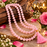 Original Rose Quartz Mala 108 Beads