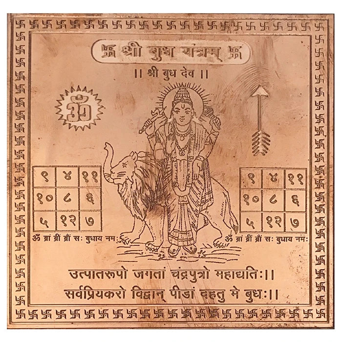 Original Shri Buddh Yantra