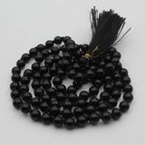 Original Sulemani Black Hakik 108 Beads 8mm Mala