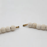 Original Wooden Tulsi Mala With Radha Heart Locket Mala