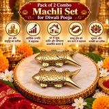 Pack of 2 Combo Machli For Diwali Pooja