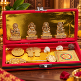 Premium Dhan Lakshmi Kuber Yantra Box (12 Items)