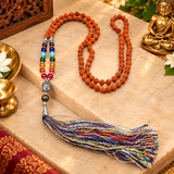 Rudraksha Gautam Buddha Beads Japa Mala