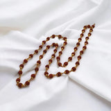 Rudraksha Mala with gold plated 54 beads