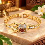 Rudraksha Om Bracelet