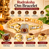 Rudraksha Om Bracelet