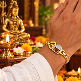 Rudraksha Om Bracelet