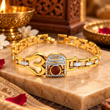 Rudraksha Om Bracelet