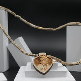 Shri Hanumanji Locket With Natural Big Beads Tulsi Mala