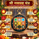 Shri Navgrah Hanging Yantra